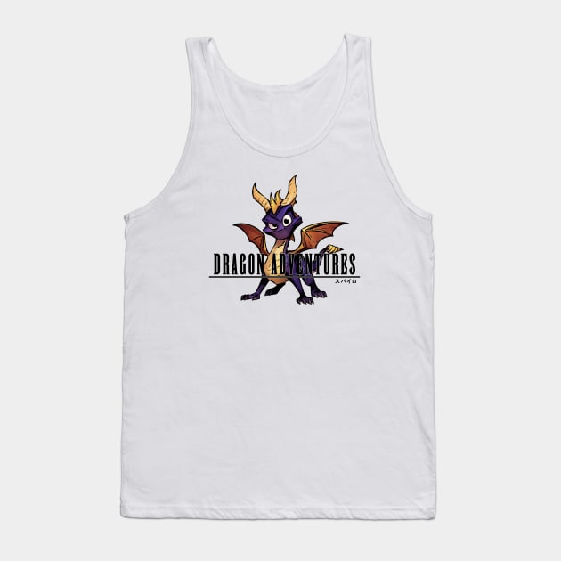 Dragon Adventures Tank Top by Rikudou